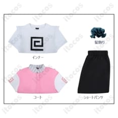 SAKAMOTO DAYS 陸少糖 コスプレ衣装 高再現で動きやすい4点セット、撮影映えの刺繍ディテール - 6枚目の画像（サムネイル）