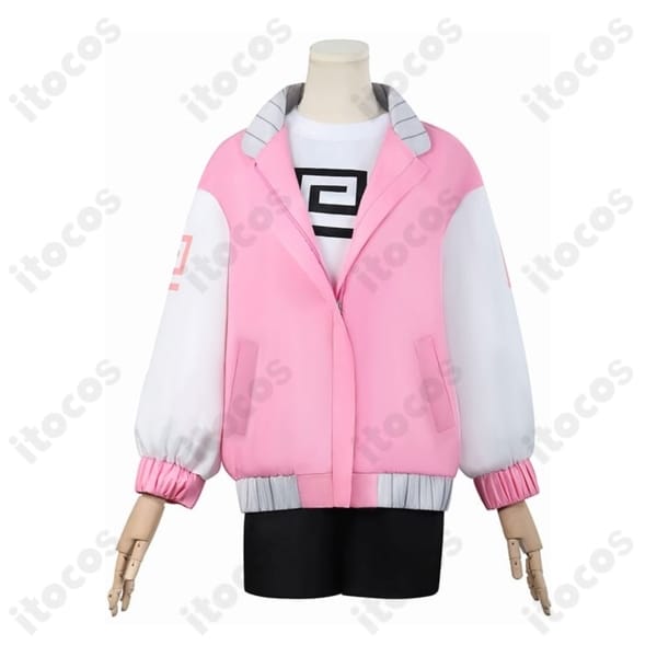 SAKAMOTO DAYS 陸少糖 コスプレ衣装 高再現で動きやすい4点セット、撮影映えの刺繍ディテール