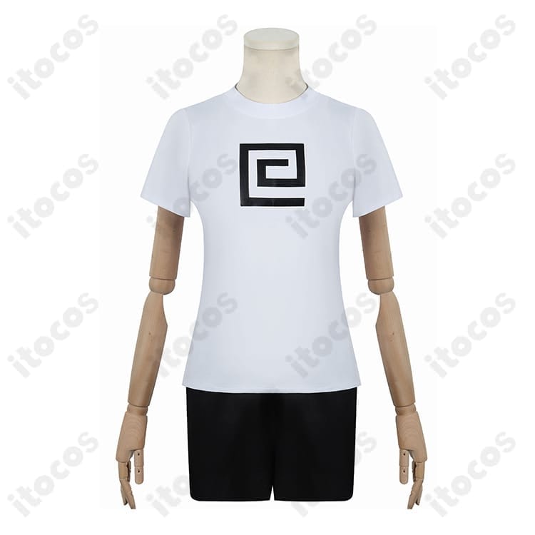 SAKAMOTO DAYS 陸少糖 コスプレ衣装 高再現で動きやすい4点セット、撮影映えの刺繍ディテール - 4枚目の画像