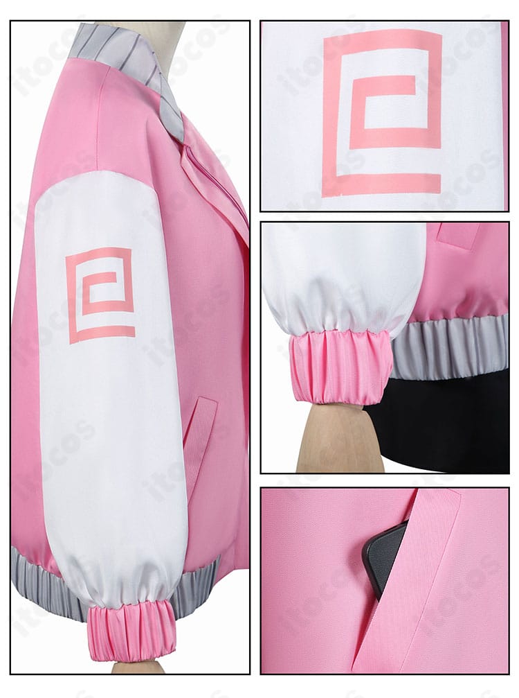 袖口と衣袋（ポケット）周りの装飾ディテール。実用性と見映えのバランス