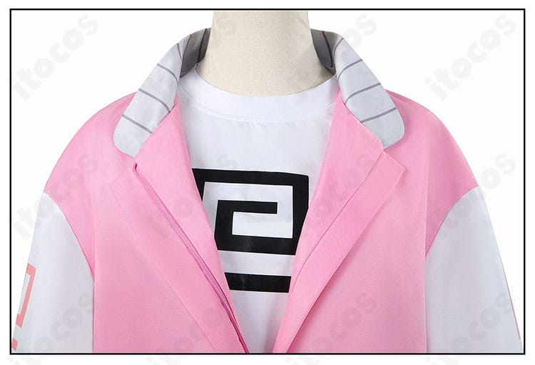 コート襟のディテール。陸少糖らしさを引き立てる襟の造形とステッチワーク