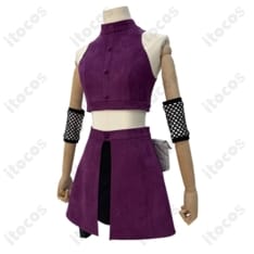 NARUTO -ナルト- 山中いの コスプレ衣装 高再現くノ一スタイルでイベント・撮影に最適 - 2枚目の画像（サムネイル）
