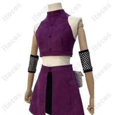 NARUTO -ナルト- 山中いの コスプレ衣装 高再現くノ一スタイルでイベント・撮影に最適 - 5枚目の画像（サムネイル）