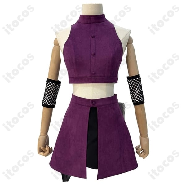 NARUTO -ナルト- 山中いの コスプレ衣装 高再現くノ一スタイルでイベント・撮影に最適