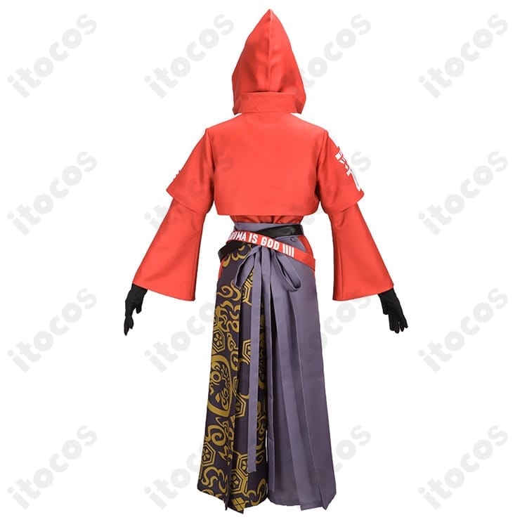 大妖怪×ローソン だるまいずごっど コスプレ衣装 和装コートの再現度と着やすさが魅力 - 4枚目の画像