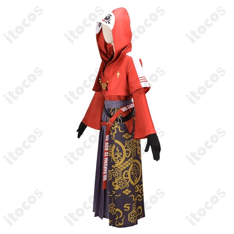 大妖怪×ローソン だるまいずごっど コスプレ衣装 和装コートの再現度と着やすさが魅力 - 3枚目の画像