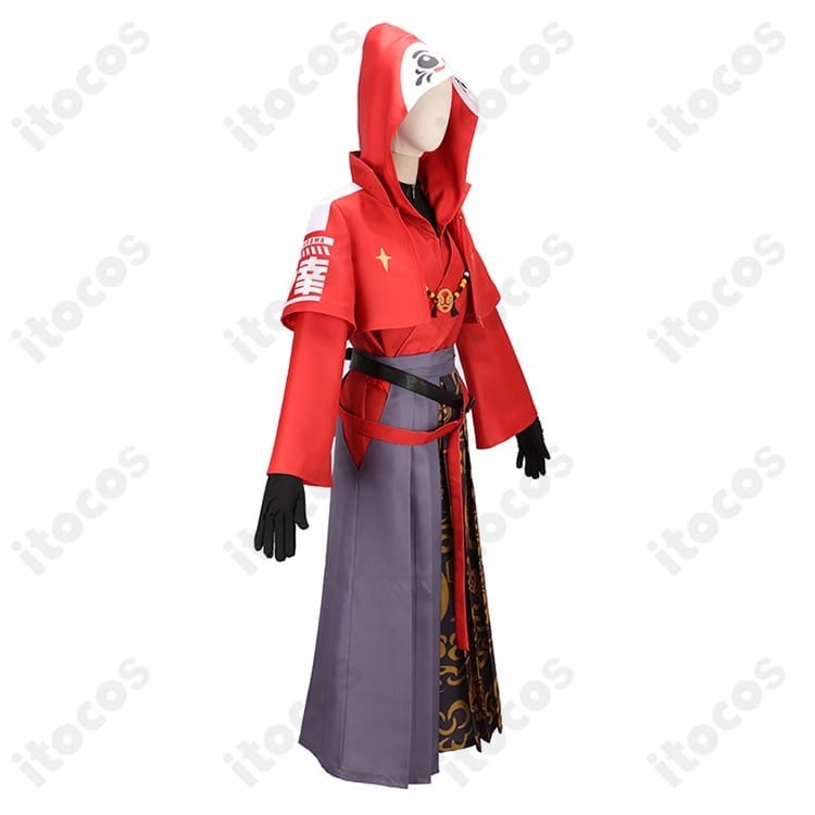 大妖怪×ローソン だるまいずごっど コスプレ衣装 和装コートの再現度と着やすさが魅力 - 2枚目の画像