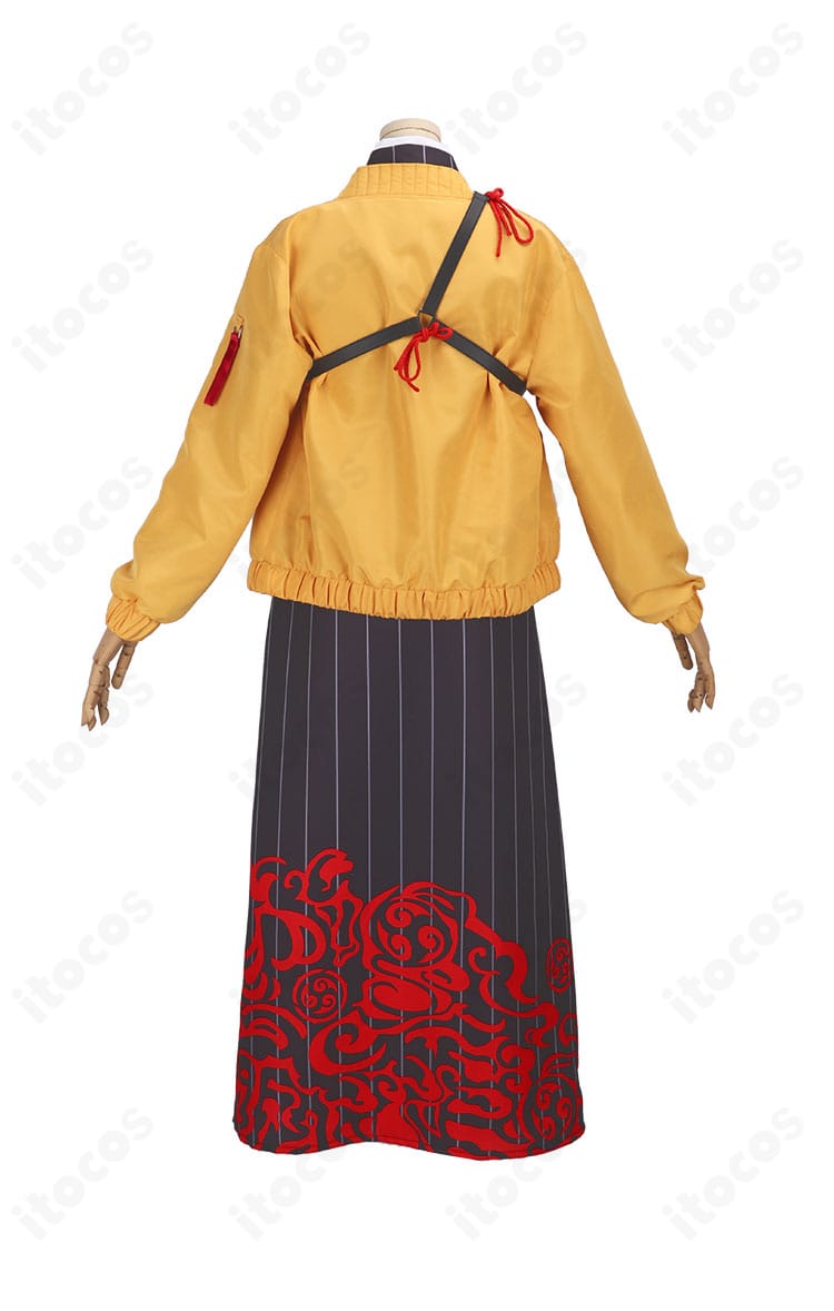 『大妖怪』ありさか ローソンコラボ衣装の背面。切替ラインが美しいシルエットを形成し、撮影で映えるデザイン。