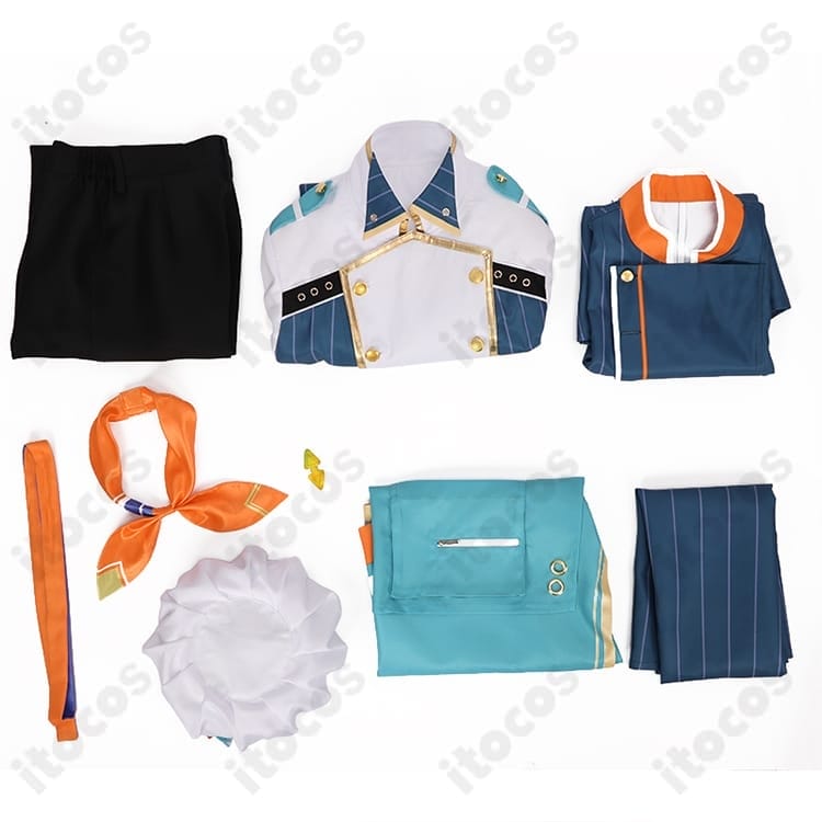 にじさんじ 渚トラウト コスプレ衣装 高再現度｜快適フィットで撮影・イベントに最適 - 6枚目の画像