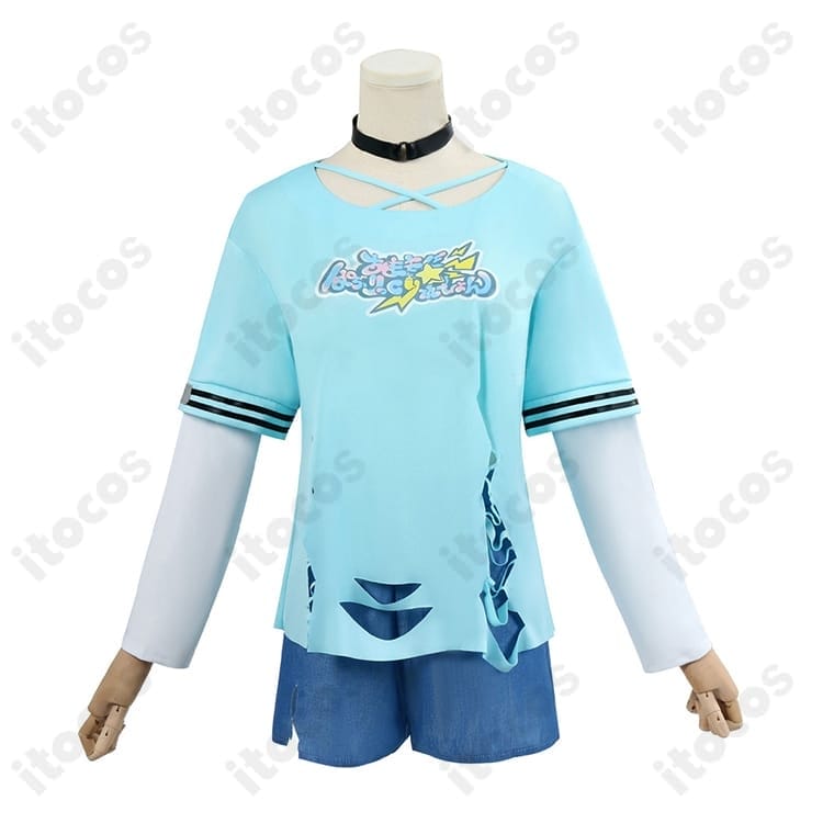 ホロライブ 水宮枢 コスプレ衣装 高再現で軽快、イベント＆撮影に最適 - 4枚目の画像