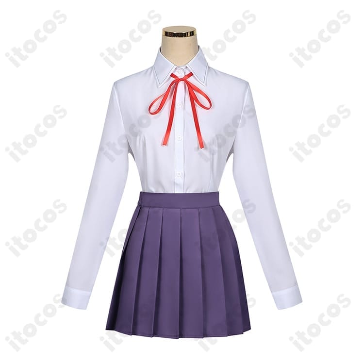 君のことが大大大大大好きな100人の彼女 花園羽香里 学園制服コスプレ｜高再現で撮影会にも最適 - 4枚目の画像