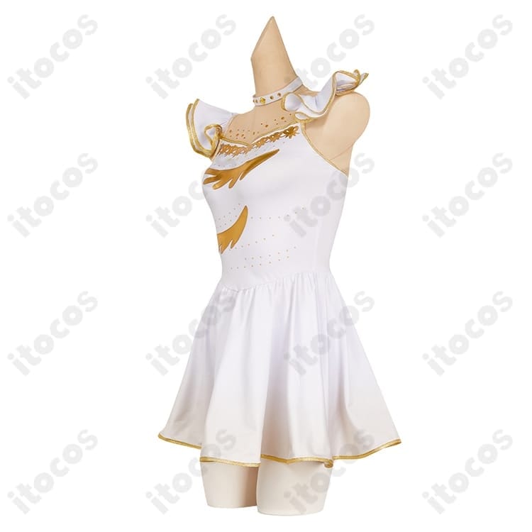 メダリスト 結束いのり コスプレ衣装 高再現シルエットで撮影映えするワンピース＆タイツ - 2枚目の画像