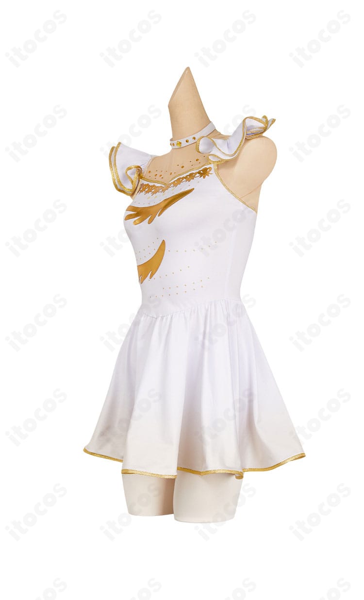 メダリスト 結束いのり コスプレ衣装 左側面。袖口や身頃のフィット感、ポージング時の見え方をチェックできる全身カット。