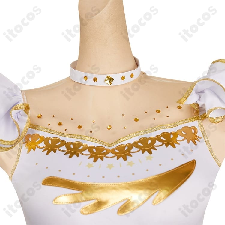 メダリスト 結束いのり コスプレ衣装 高再現シルエットで撮影映えするワンピース＆タイツ - 5枚目の画像