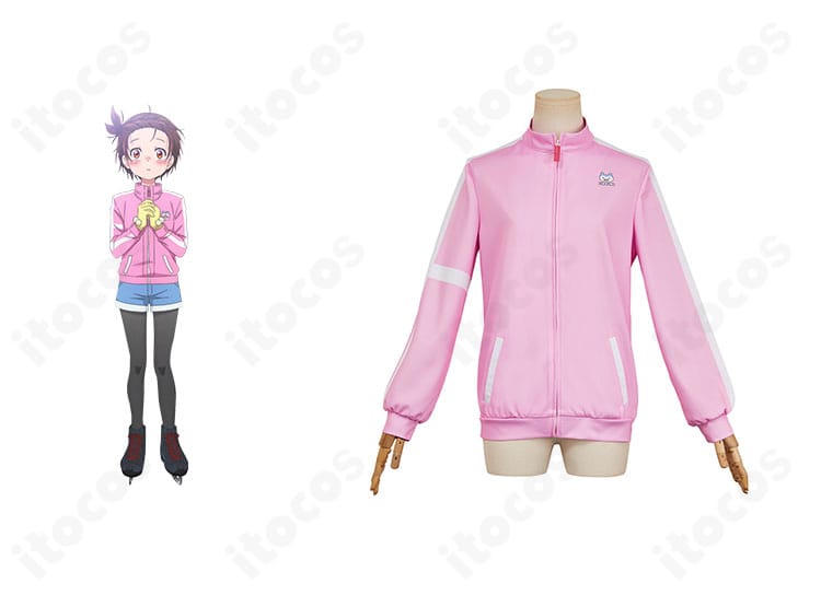 メダリスト 結束いのりのコート衣装とキャラクターの組み合わせ画像。端正シルエットと着心地の良さが伝わる全体構成。