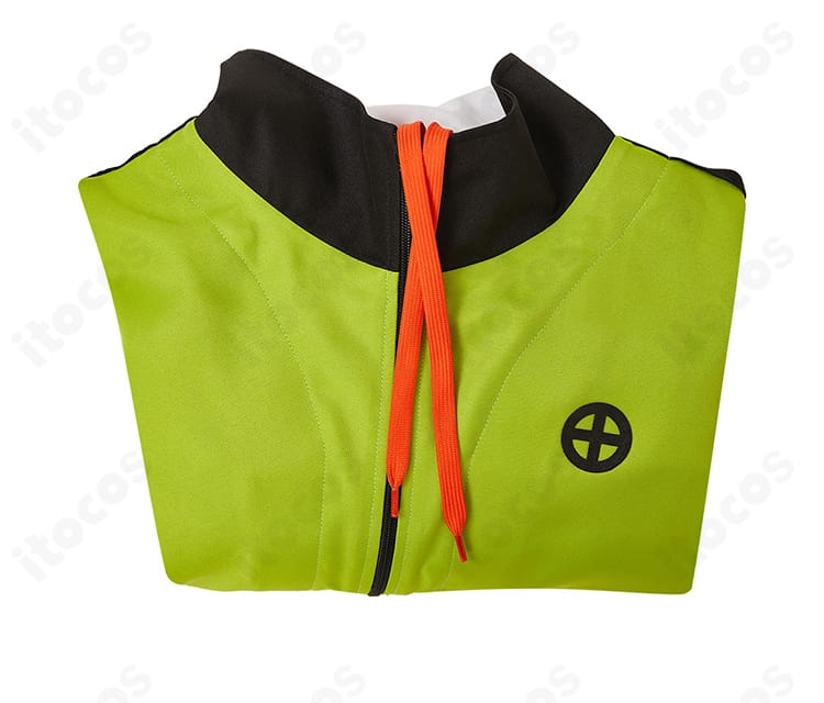 セット内容レイアウト：明浦路司 コート衣装の構成アイテムを並べた確認用画像