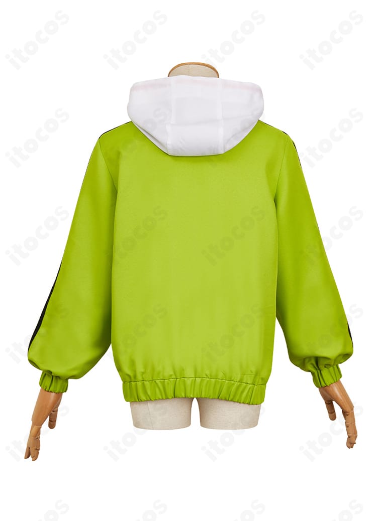 商品背面：メダリスト 明浦路司 コート衣装のバックスタイルとヨークライン