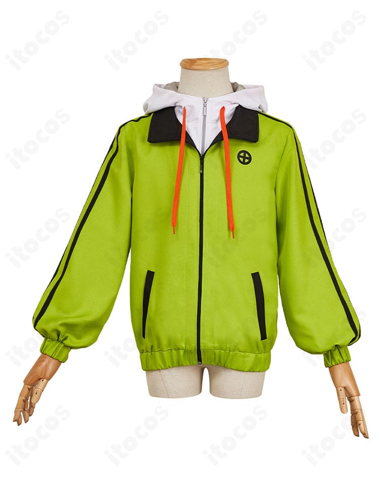 商品正面：明浦路司 コート衣装のフロントディテールと高忠実度を示す画像