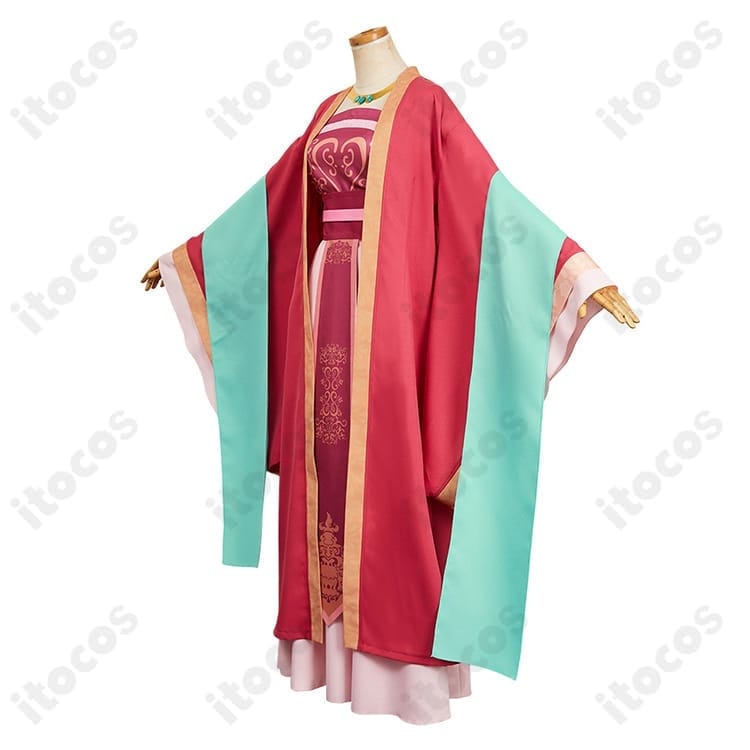 薬屋のひとりごと 玉葉妃 コスプレ衣装。上品な刺繍と高再現でイベント・撮影に最適 - 2枚目の画像