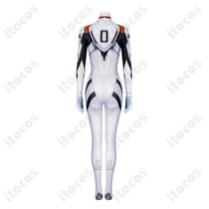 綾波レイ プラグスーツ コスプレ衣装｜高伸縮で動きやすく高再現、撮影・イベントに最適 - 4枚目の画像（サムネイル）