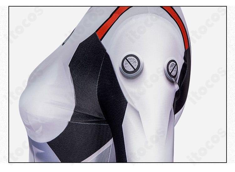 袖部分のディテール。手首周りのカーブと配色の切替精度を確認できる画像。