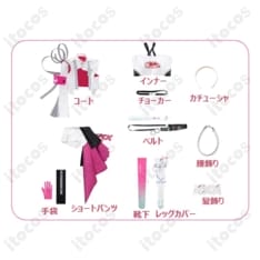 初音ミク レーシングミク2025Ver. コスプレ衣装 高再現で動きやすくイベント・撮影に最適 - 5枚目の画像（サムネイル）