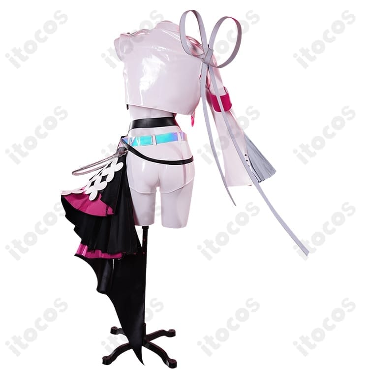 初音ミク レーシングミク2025Ver. コスプレ衣装 高再現で動きやすくイベント・撮影に最適 - 4枚目の画像