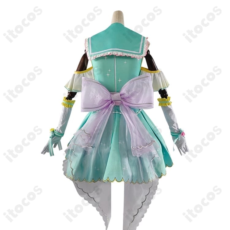 小泉花陽 カウントダウンライブ編 衣装｜透湿素材で快適、王冠付きフルセットで高再現度 - 3枚目の画像