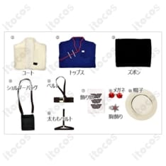 アークナイツ ジェシカ 滌火 コスプレ衣装。高再現で動きやすく撮影・イベントに最適 - 5枚目の画像（サムネイル）