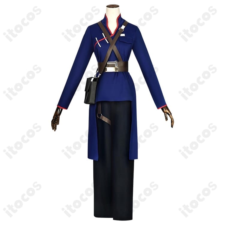 アークナイツ ジェシカ 滌火 コスプレ衣装。高再現で動きやすく撮影・イベントに最適 - 4枚目の画像