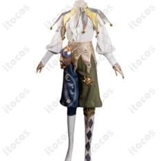 第五人格 ジョーカー（泣きピエロ）燃え尽きた太陽 衣装セット 高再現でイベント・撮影に最適 - 2枚目の画像（サムネイル）