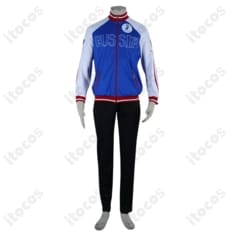 ユーリ・プリセツキー コスプレ衣装｜高発色コートと精緻刺繍でクールに再現、撮影映え抜群 - 2枚目の画像（サムネイル）