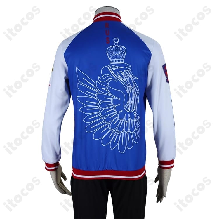 ユーリ・プリセツキー コスプレ衣装｜高発色コートと精緻刺繍でクールに再現、撮影映え抜群 - 4枚目の画像