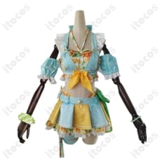 小泉花陽 くじ引き堂水着コスプレ衣装｜清楚可憐な再現度、長時間でも軽やか、イベント向け - 1枚目の画像（サムネイル）