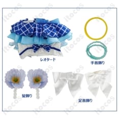 園田海未 くじ引き堂水着コスプレ｜清楚シルエットで高再現、イベント＆撮影に最適 - 4枚目の画像（サムネイル）