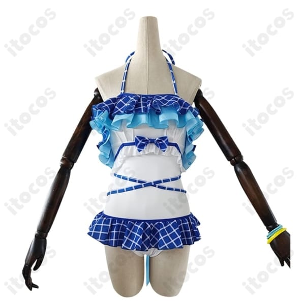 園田海未 くじ引き堂水着コスプレ｜清楚シルエットで高再現、イベント＆撮影に最適