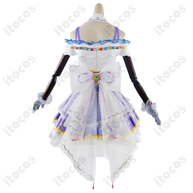 絢瀬絵里 ロイヤルプリンセス編 高再現ドレス。発色良好でイベント・撮影に映えるコスプレ衣装 - 3枚目の画像