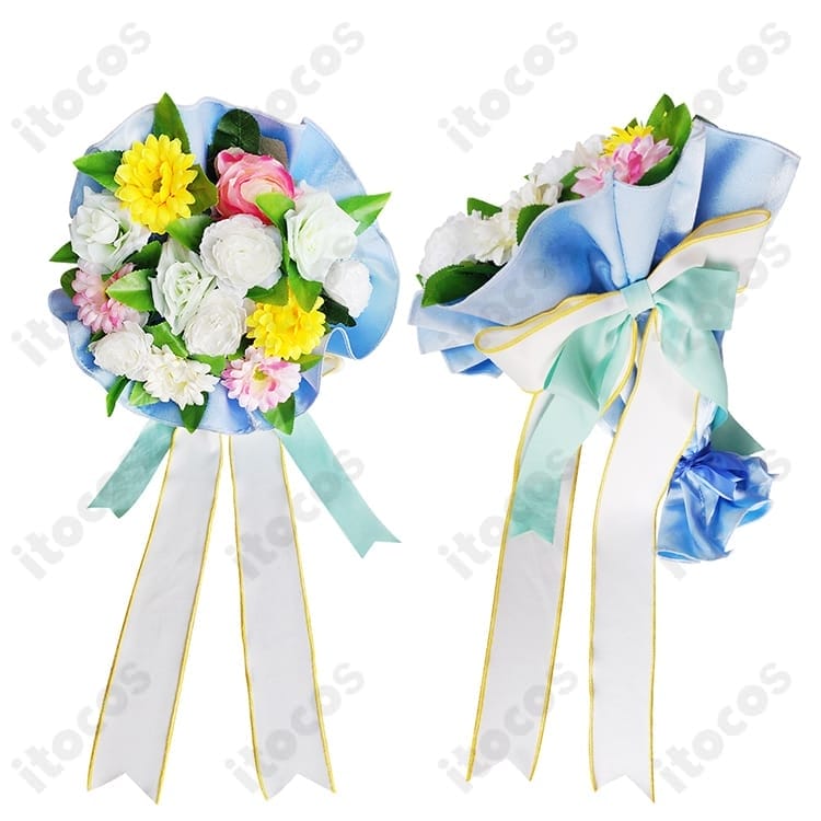 ラブライブ！スクフェス 小泉花陽 フラワーフェスティバル編 華やかで高再現の撮影映え衣装 - 5枚目の画像