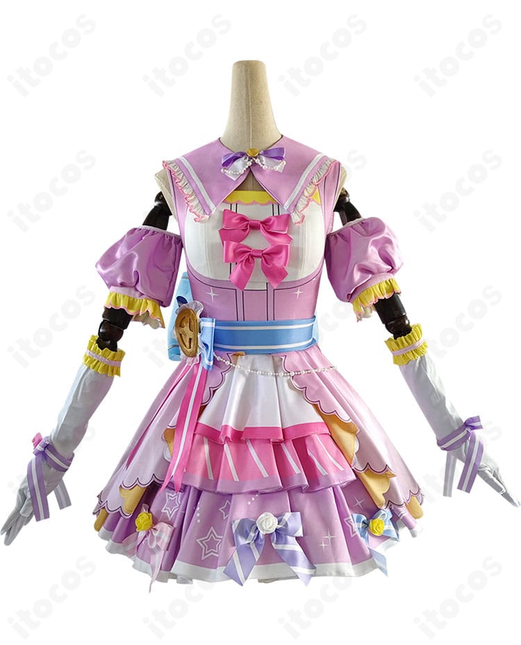 ラブライブ！スクフェス 矢澤にこ衣装 正面ディテール。襟元や装飾パーツの配置が分かる再現度重視のクローズアップ