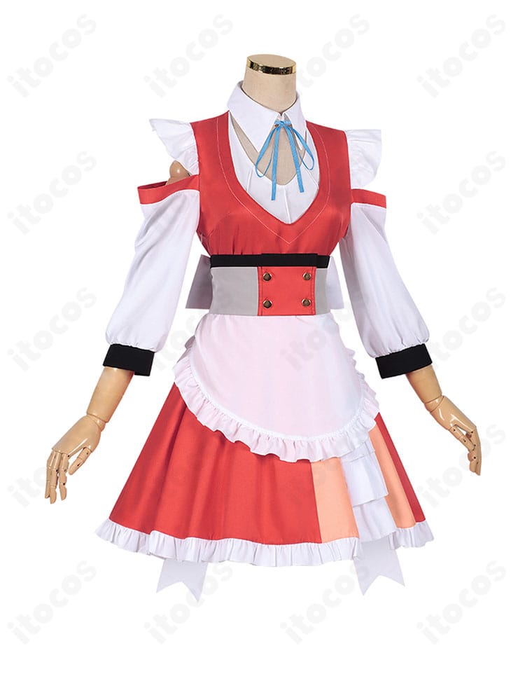 右側面：いずれ最強の錬金術師？ マリア衣装の右側ディテール。裾の落ち感やウエスト位置の見え方を確認できます。