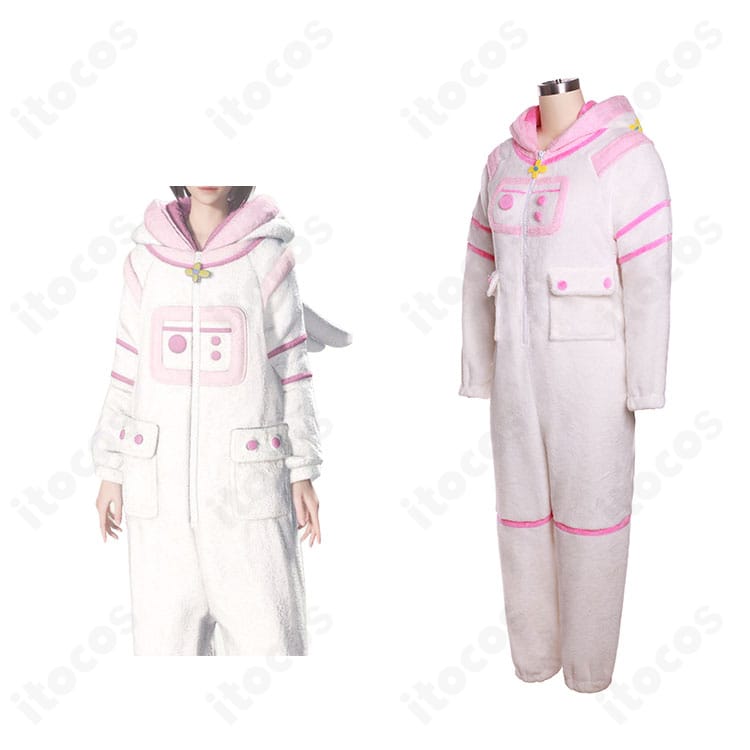 商品とプレイヤーアバターの比較画像｜恋と深空 宇宙冒険家／宇宙夢想家コスプレの高還原度デザイン