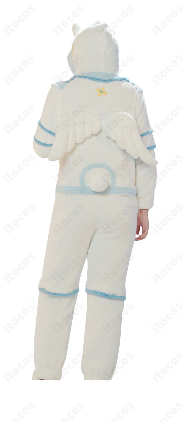 背面装飾アップ｜背中のパネルデザインと翼の配置バランス