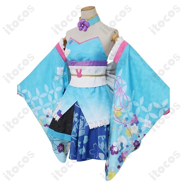 初音ミク 和バニー衣装｜撮影映えの和風バニーセット 高再現でイベント主役に - 2枚目の画像