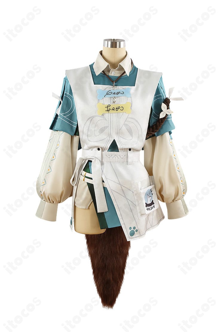 ガル コスプレ衣装の正面全身カット。上着のラインと胸元ディテールを明瞭に表示。