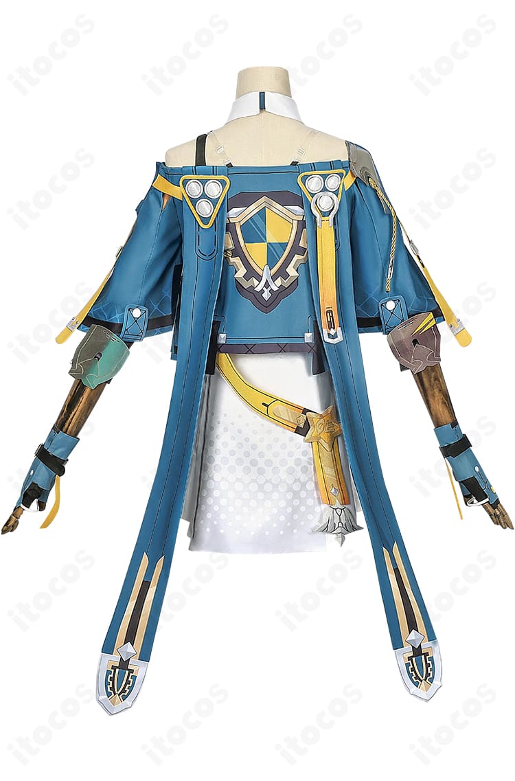 デュランダル ソラリス衣装の側面シルエットとラインの見え方