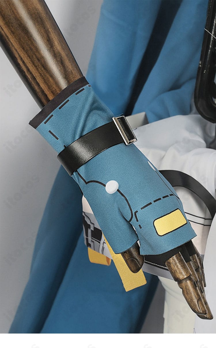 肩から袖にかけての豪華な装飾ディテールの近接画像