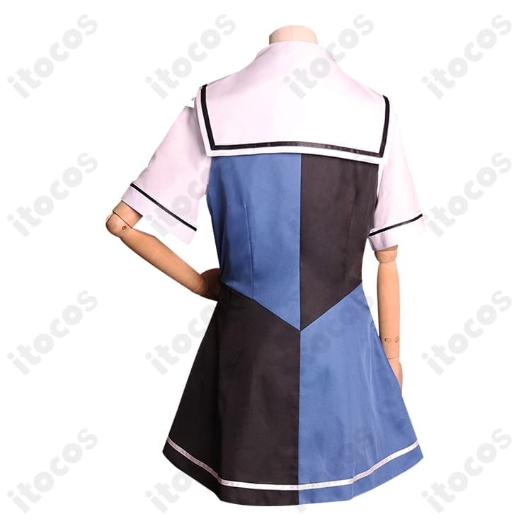 小嶺幸 美浜学園制服コスプレ｜高再現度で清楚に映える学園シルエット - 4枚目の画像