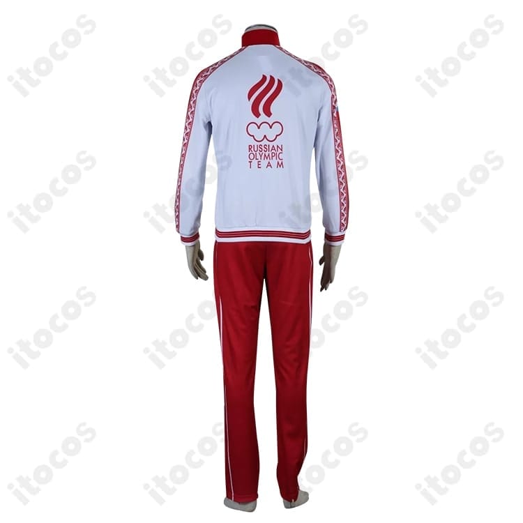 ユーリ!!! on ICE ヴィクトル・ニキフォロフ コスプレ衣装 高再現で撮影映え、動きやすい設計 - 3枚目の画像