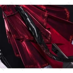 恋と深空 プレイヤーアバター 深紅の熱情 コスプレ衣装｜高発色レッドと精緻刺繍で再現、イベント撮影に最適 - 5枚目の画像（サムネイル）