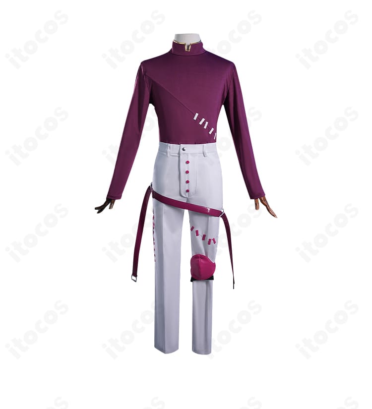 インナー長袖のディテール。袖口の結びやステッチワークなど細部の作り込みを強調。